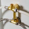 Душевая кабина Deto EM1510 LED с гидромассажем