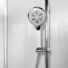 Душевая кабина Deto EM1510 LED с гидромассажем