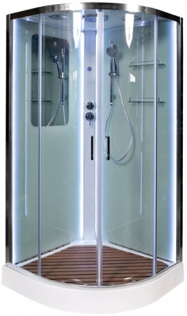 Душевая кабина Deto A09 LED с кнопкой