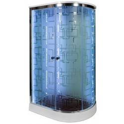 Душевая кабина Deto EM1512 L LED