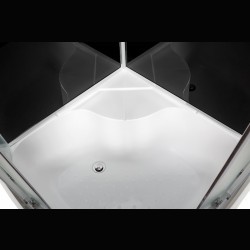 Душевая кабина Deto B90S LED BLACK