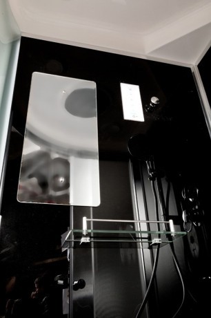 Душевая кабина Deto B90S LED BLACK