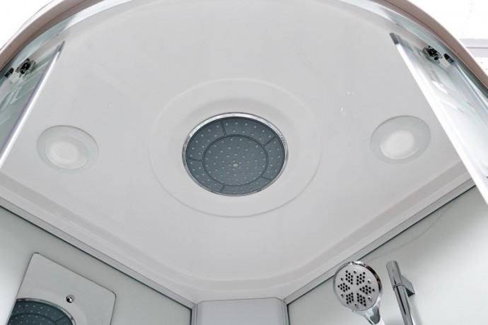 Душевая кабина Deto EM2710 LED с гидромассажем