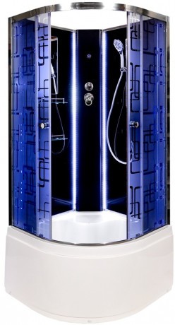 Душевая кабина Deto BМ4510 LED BLACK