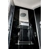 Душевая кабина Deto BМ4510 LED с гидромассажем BLACK