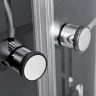 Душевая кабина Deto BМ4510 N без крыши BLACK