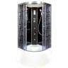 Душевая кабина Deto BМ4510 с гидромассажем и электрикой BLACK
