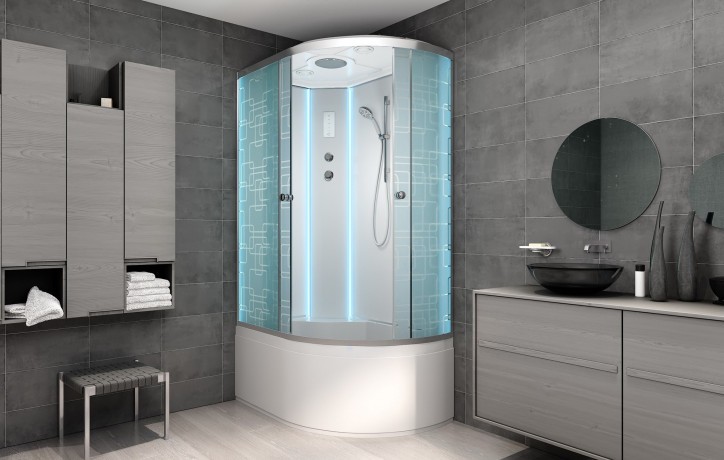 Душевая кабина Deto EM4512 L LED